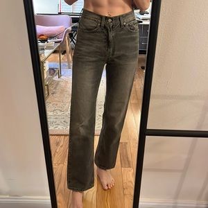 bdg cowboy jean washed black